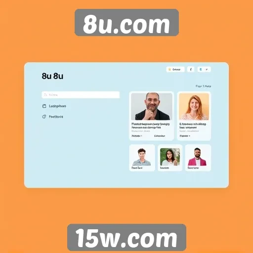Plataforma 8u.com se destaca pela interface amigável
